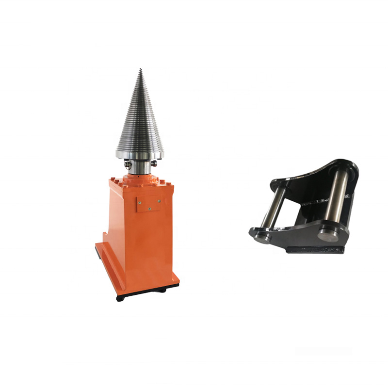 Small Excavator Wood Drilling Cone