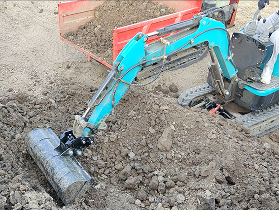 Flat Bucket for Small Excavators