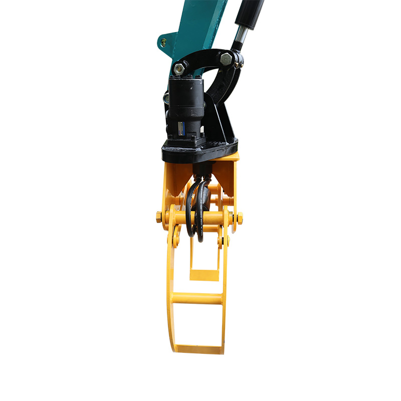 Mini Excavator Rotating Log Grapple