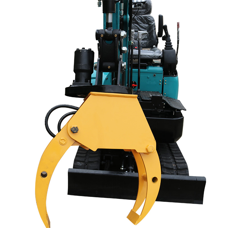 Mini Excavator Rotating Log Grapple
