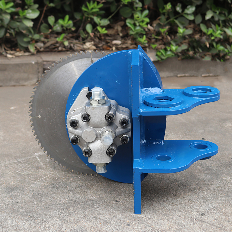 Mini Excavator Rock Saw