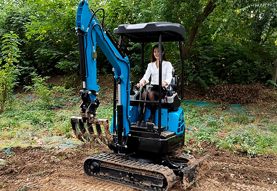 mini excavator ripper rake attachment