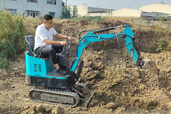 Efficient Operations of Mini Excavators in Nursery Cultivation: Seedling Transplanting and Seedbed P