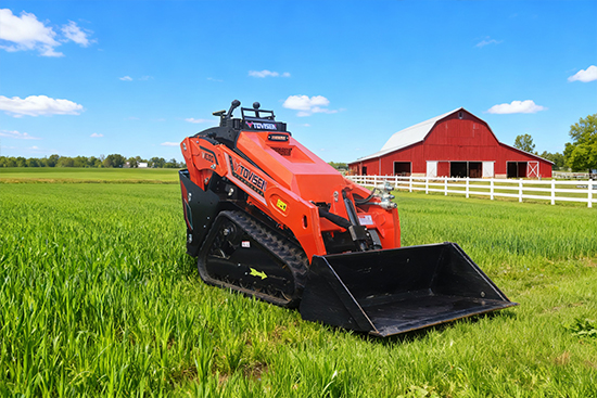 TOVISEN Skid Steer Loader V1000: The Versatile Workhorse for Farm Operations