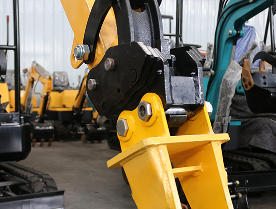 Semi-automatic quick change for Mini Excavator 