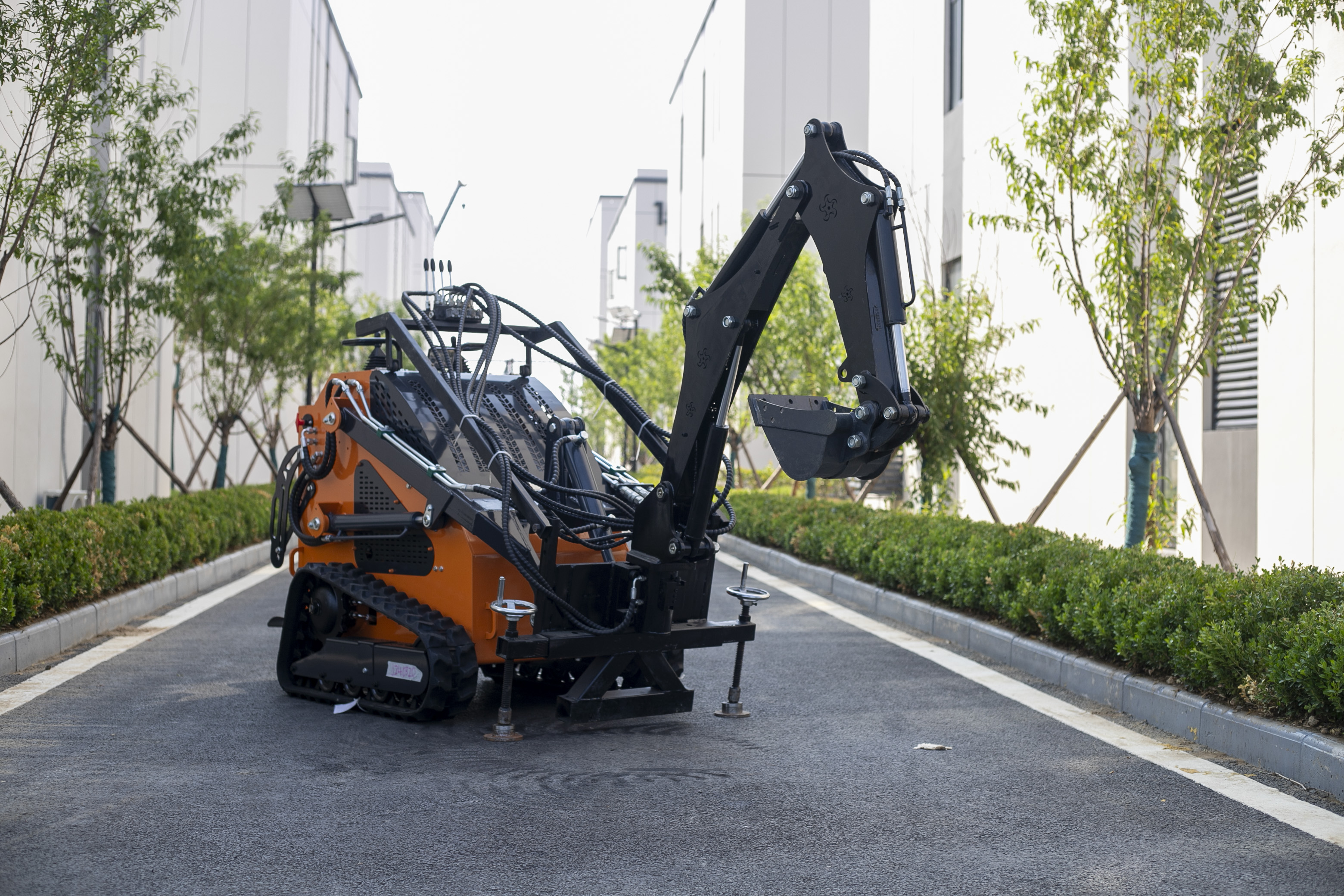 Have You Seen a Skid Steer Loader with Mini Excavator Capabilities in Action?