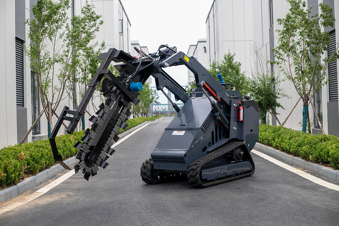 Do you know the furrow opener of a small - sized skid - steer loader?