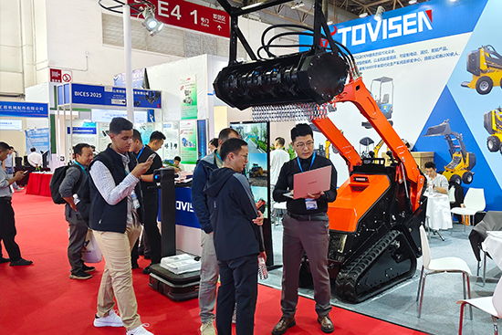 TOVISEN Shines on Day 2 of BICES 2025: High-Adaptability Machinery Draws Global Client Attention