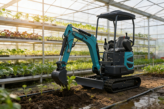 TOVISEN Mini Excavator 18Q: The Ultimate Efficient Tool for New Variety Cultivation in Nurseries
