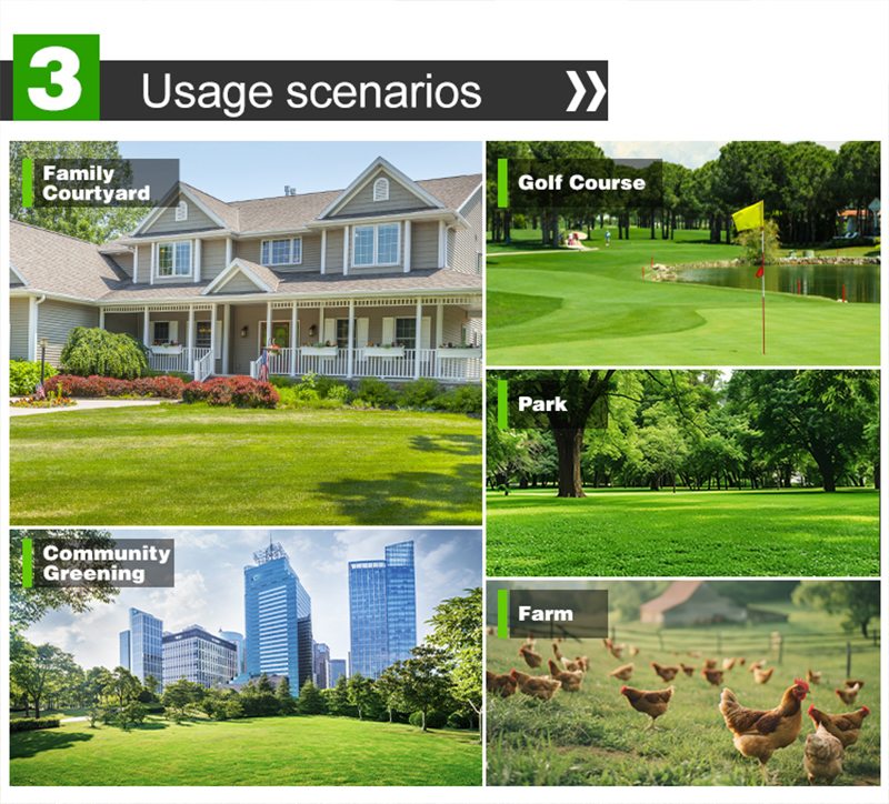 550E Electric Remote Control Lawn Mower for Slope and Rough Terrain