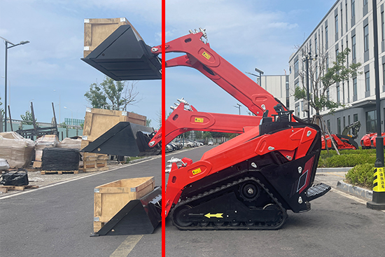 Vertical Lift vs Radial Lift Skid Steer Loaders: Which Is Better for Truck Loading?