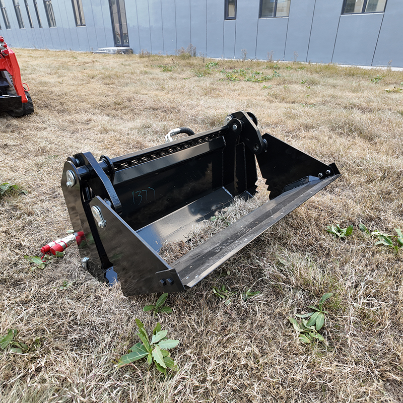 Customizable Skid Steer 4-in-1 Bucket | 0.32m³ High Capacity | TOVISEN