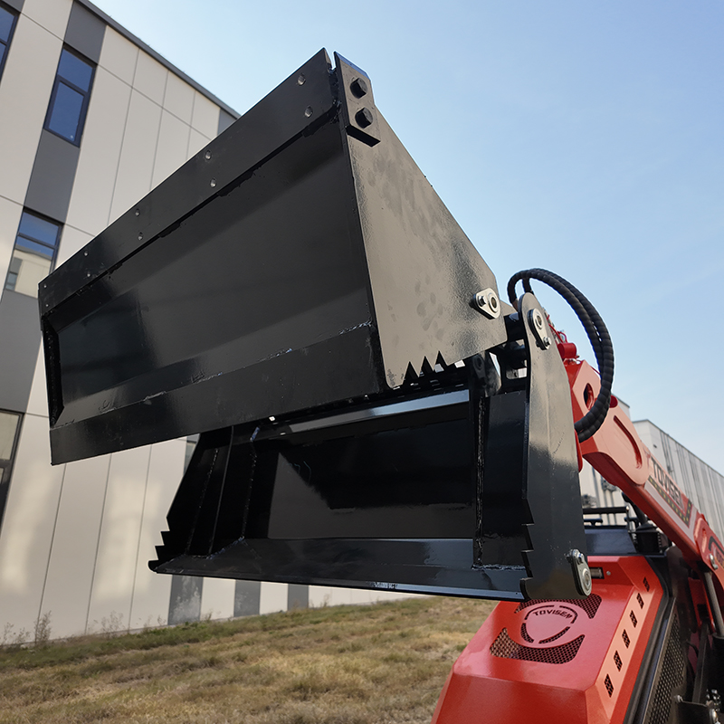 Skid steer 4 in 1 multi-purpose bucket attachment for loader