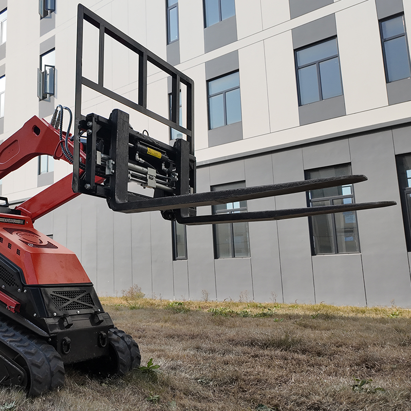 Skid steer side shift pallet fork attachment with forged steel tines Skid steer side shift pallet fork attachment with forged steel tines