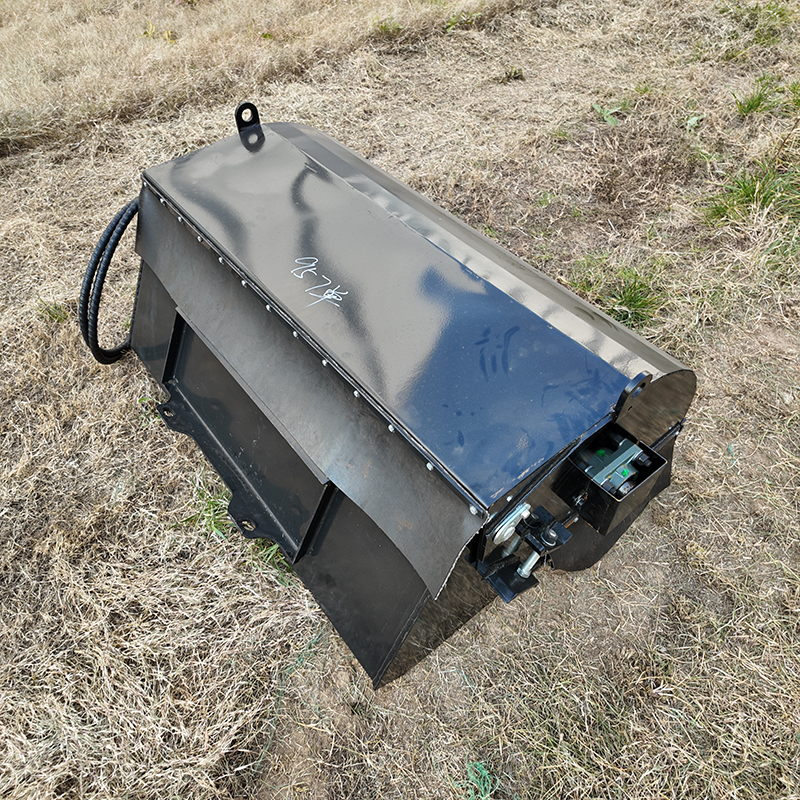 Skid Steer Pick-Up Sweeper | 1050mm Cleaning Width Collector Broom - TOVISEN