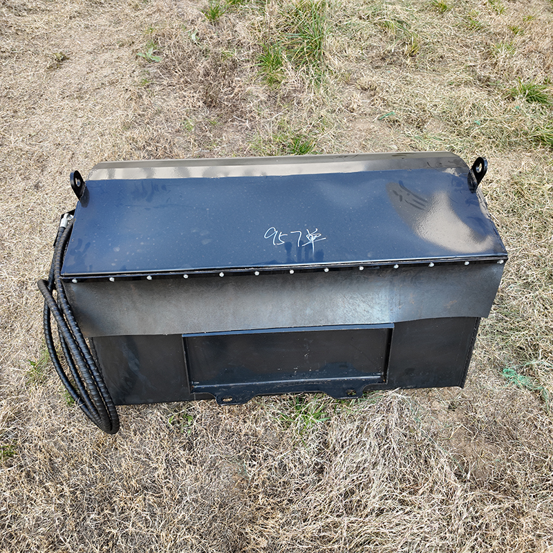 Skid Steer Pick-Up Sweeper | 1050mm Cleaning Width Collector Broom - TOVISEN