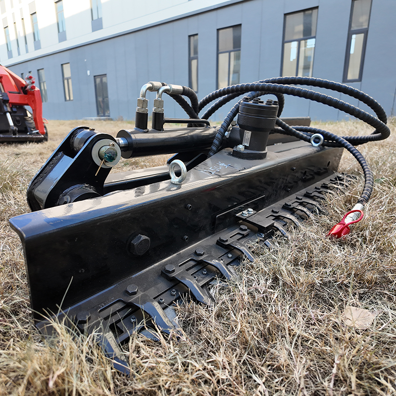 Skid Steer Hedge Trimmer Attachment | 1.2m Cutting Width | TOVISEN