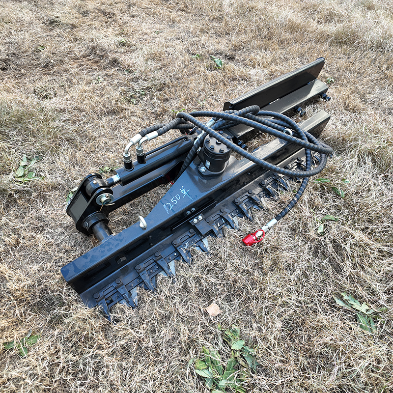 Skid Steer Hedge Trimmer Attachment | 1.2m Cutting Width | TOVISEN