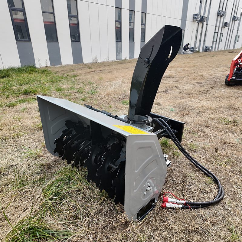 Skid Steer Snow Blower Attachment | 980mm Clearing Width | TOVISEN