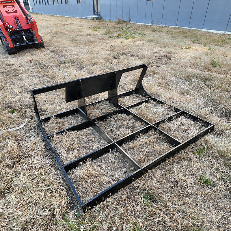 Heavy-Duty Skid Steer Land Leveler Attachment | TOVISEN Factory Direct