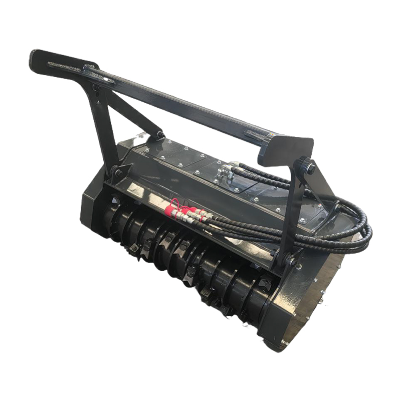 Heavy-Duty Skid Steer Brush Mulcher | Forestry Mulching Attachment | TOVISEN