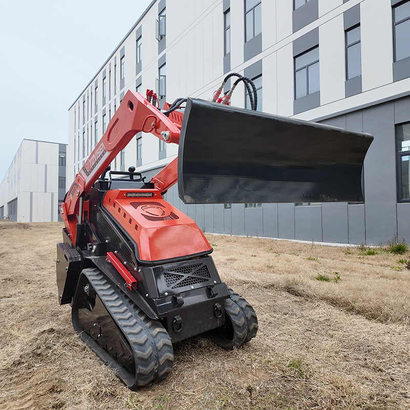 Professional Skid Steer Snow Blade Attachment | Adjustable Angle Snow Plow | TOVISEN