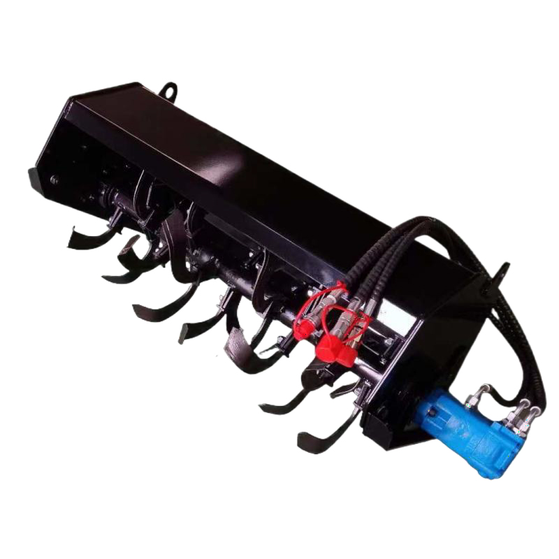 Skid Steer Rotary Tiller Attachment | 1000mm Tilling Width | TOVISEN