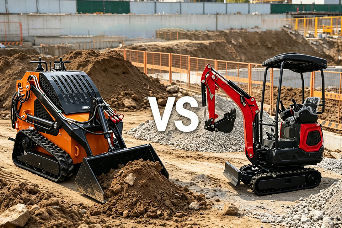 Can a Skid Steer Loader Replace a Mini Excavator?