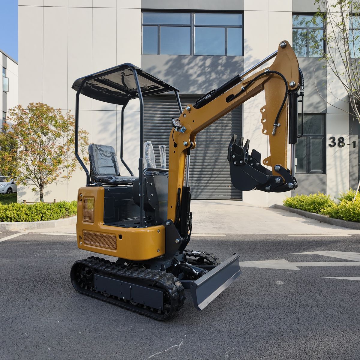 How Do You Dig a Drainage Trench with a Mini Excavator?
